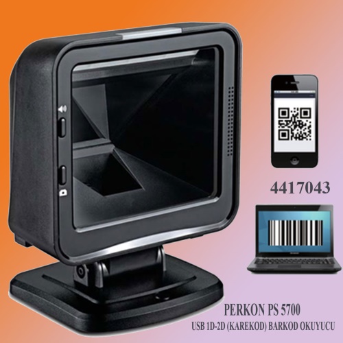 En ucuz PERKON PS5700 MASA TİPİ 2D BARKOD OKUYUCU